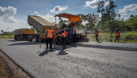 Güneysınır Yolu Yapımı